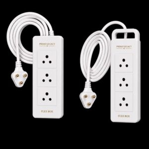 Flex Box : Deluxe/ Prima 3 Pin*4Mtr./3 Pin*7Mtr. Without Handle/With Handle