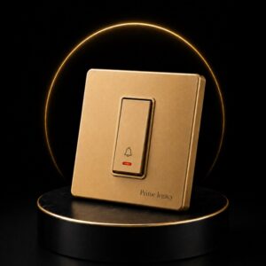 LP Deluxe Bell Push Switch with Indicator