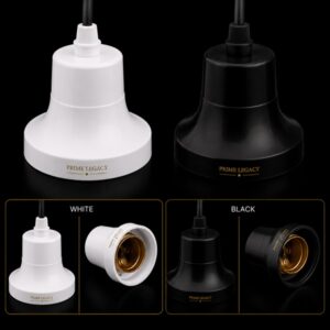 LP Deluxe Pendant Holder ( White/Black)